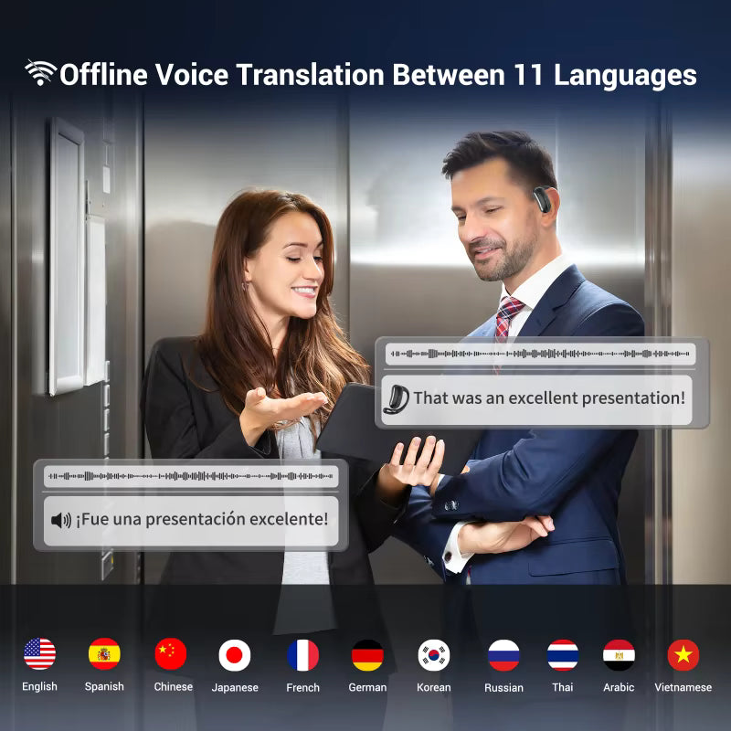 SpeakEZ AI Translation Earbuds – Break Language Barriers Instantly 🌍